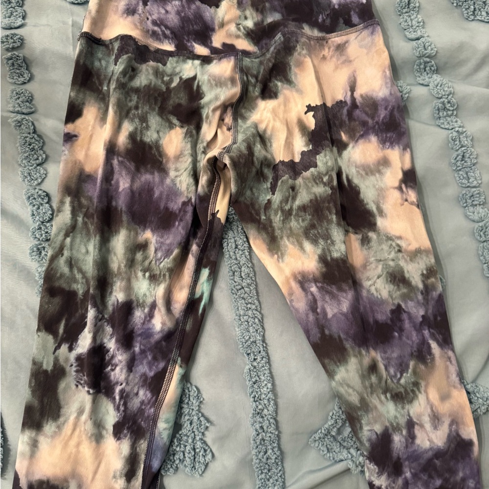 Lululemon Athletica Multicolor Tie-Dye Leggings